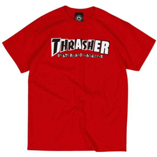 Thrasher Magazine x Baker Skateboards T-Shirt - Red