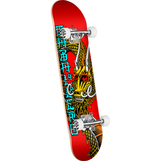 8.25" Powell Peralta Cab Ban This Birch Complete Skateboard Red