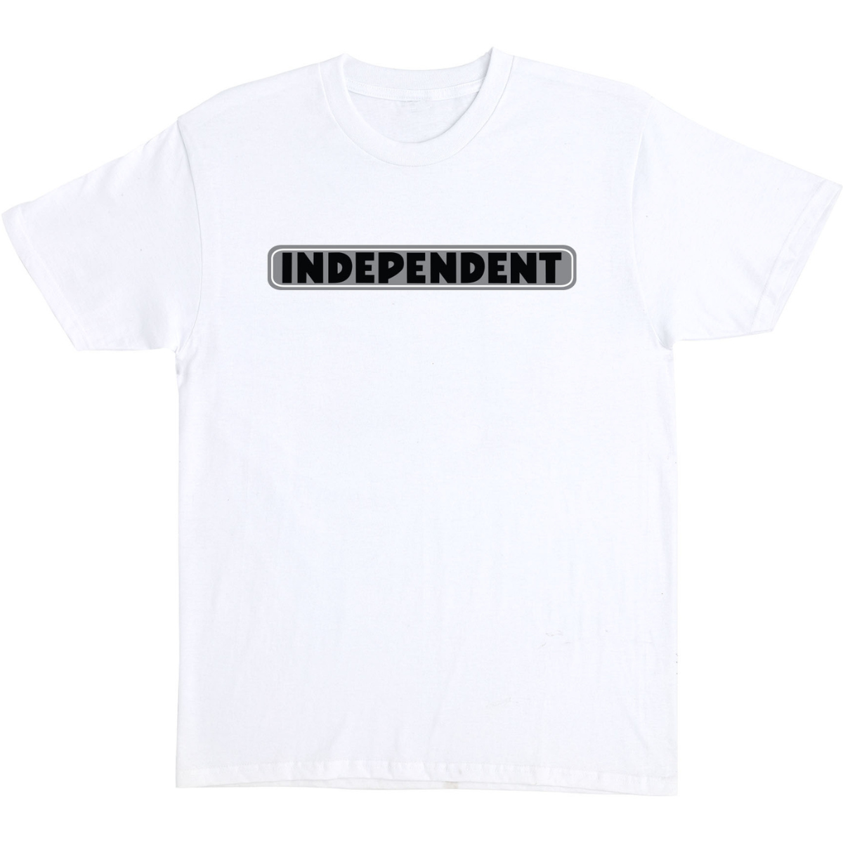 Independent Trucks Bar Logo T-Shirt - White / Grey