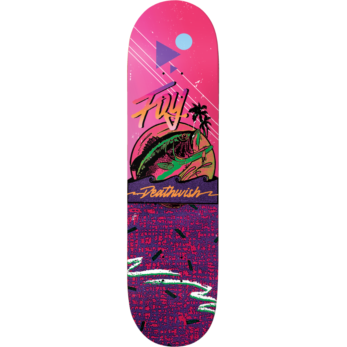 8.5" Deathwish Jamie Foy Pro Bass Skateboard Deck