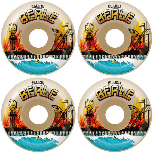 53mm Spitfire Wheels Formula Four F4 Elijah Berle Heatwave Skateboard Wheels 99a