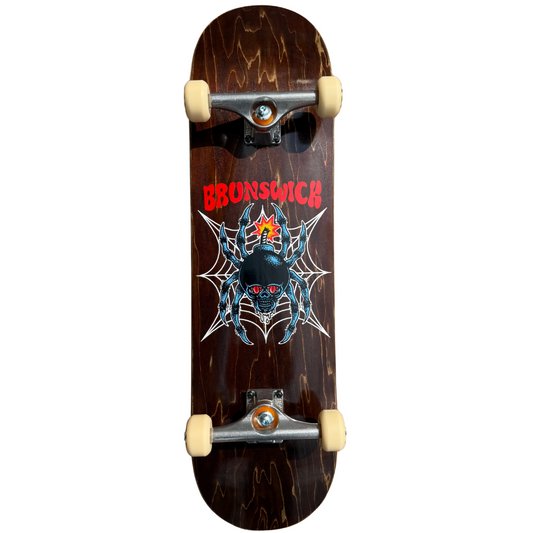 8.5" Brunswick Spiderbomb Complete Skateboard