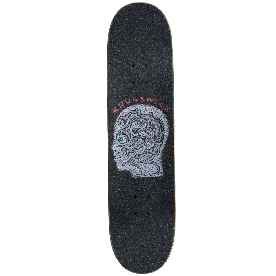 8.5" Brunswick Spiderbomb Complete Skateboard