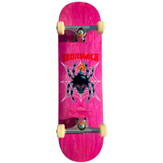 8.5" Brunswick Spiderbomb Complete Skateboard