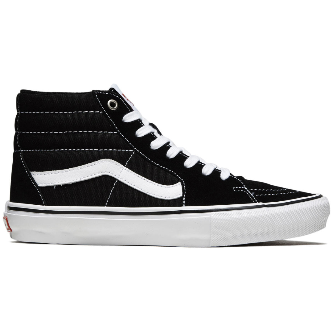 Vans Skate Sk8-Hi Black / White Skate Shoe