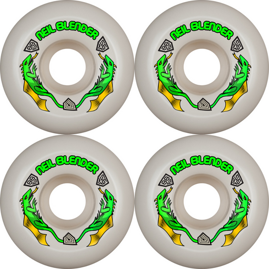56mm Powell Peralta Dragon Formula Skateboard Wheels Neil Blender Model 88a