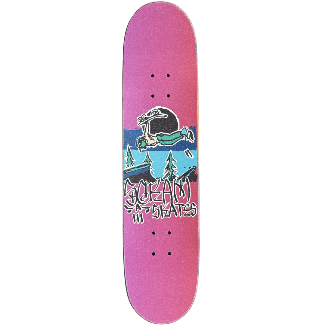 8.0" Pro Skateboard Shop Seagull Complete Skateboard - Blue