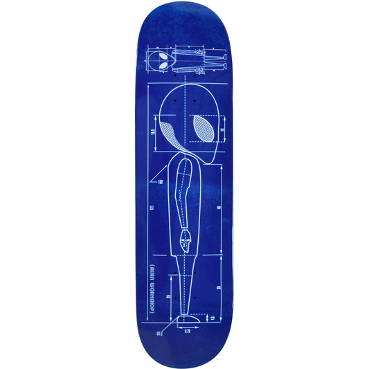 8.75" Alien Workshop Blueprint Skateboard Deck