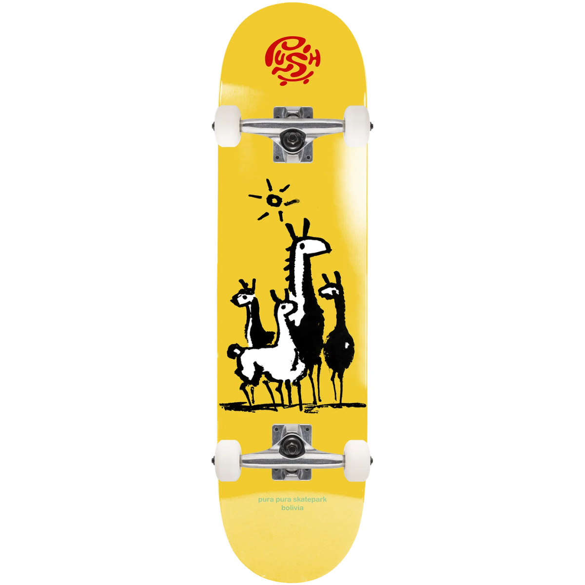 8.0" Push Skateboarding Bolivia MLSL Complete Skateboard
