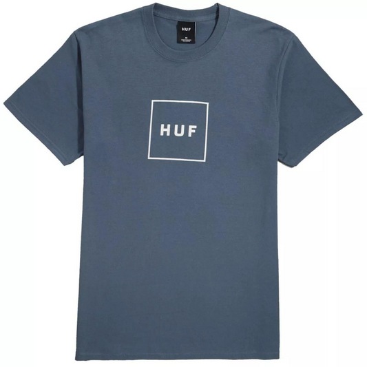 Huf Essentials Box Logo T-Shirt - Slate