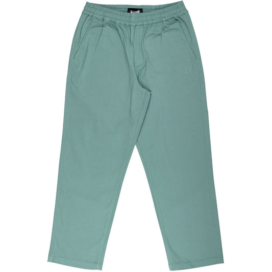 Welcome Principal Elastic Waist Twill Pant - Petrol