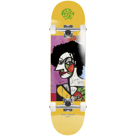 8.5" Pushing Skateboarding Brazil MLSL Complete Skateboard