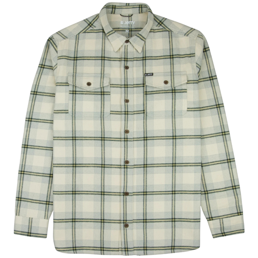 Jetty Breaker Flannel - Bone
