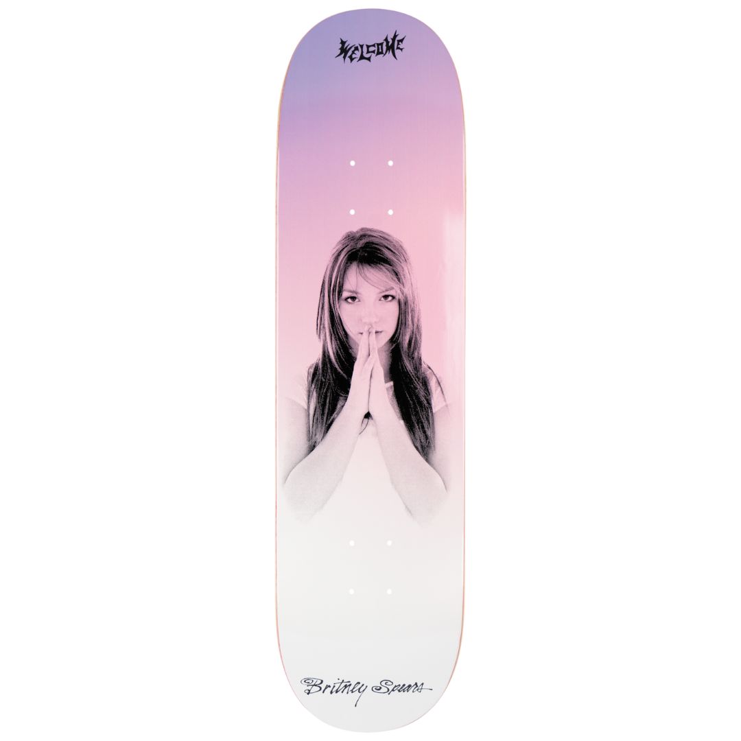 Britney Spears x Welcome Skateboards Believe 8.25" Popsicle