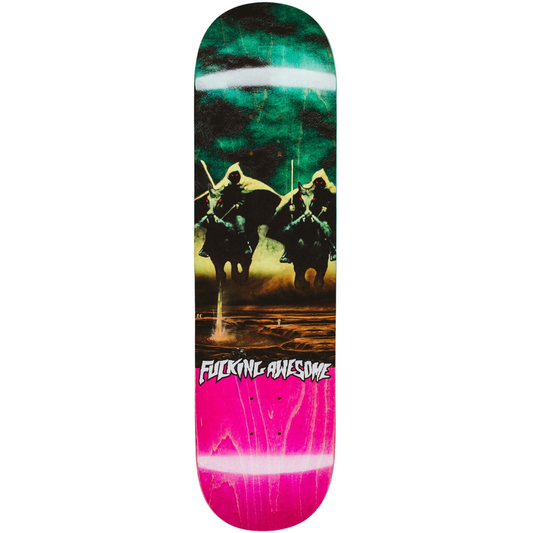 8.38" Fucking Awesome Biblical Technology Skateboard Deck - Assorted Stains