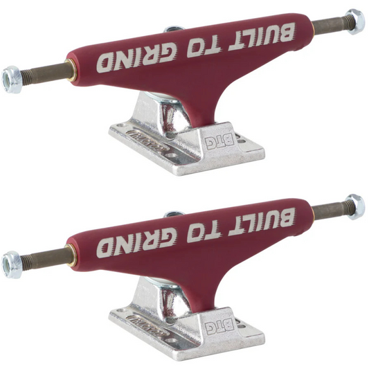 149 Independent Trucks Built To Grind BTG Speed Burgundy Stage 11 Standard Trucks (8.5")