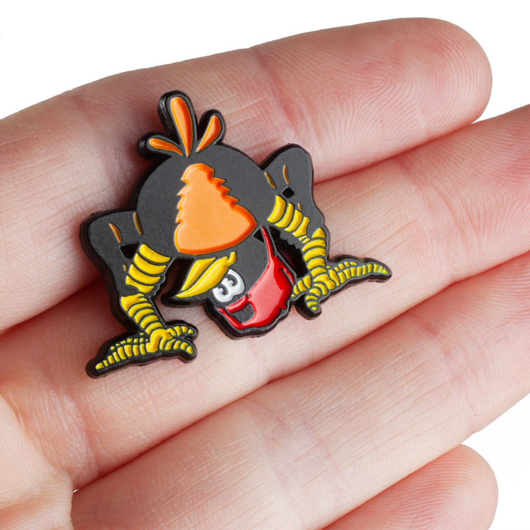 Powell Peralta Bucky Lasek Oriole Lapel Pin