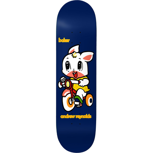 8.25" Baker Andrew Reynolds Bunny Quick Strike Skateboard Deck