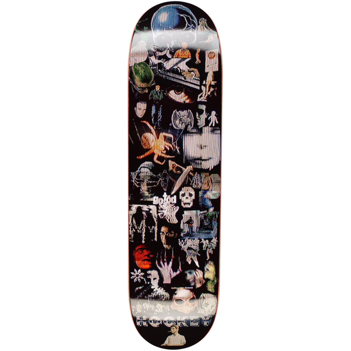 8.25" Hockey Diego Todd Burguesa Skateboard Deck - Shape 2