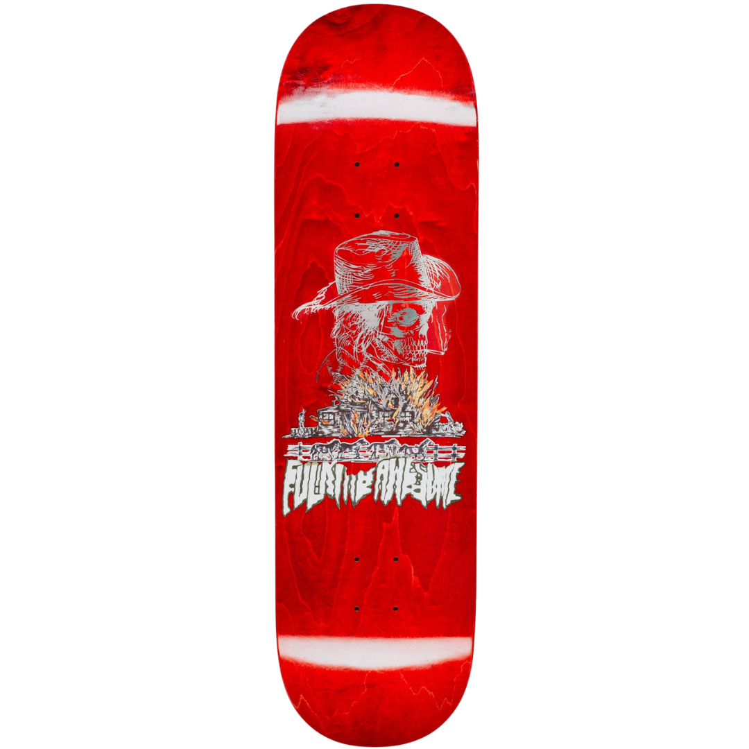 8.5" Fucking Awesome Elijah Berle Burning Barn Skateboard Deck - Assorted Stains