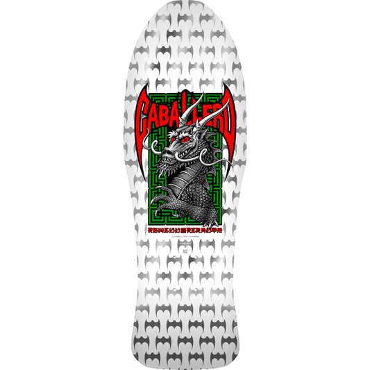 Steve Caballero Bones Brigade Reissue Series 17 Skateboard Deck White Pre-Order
