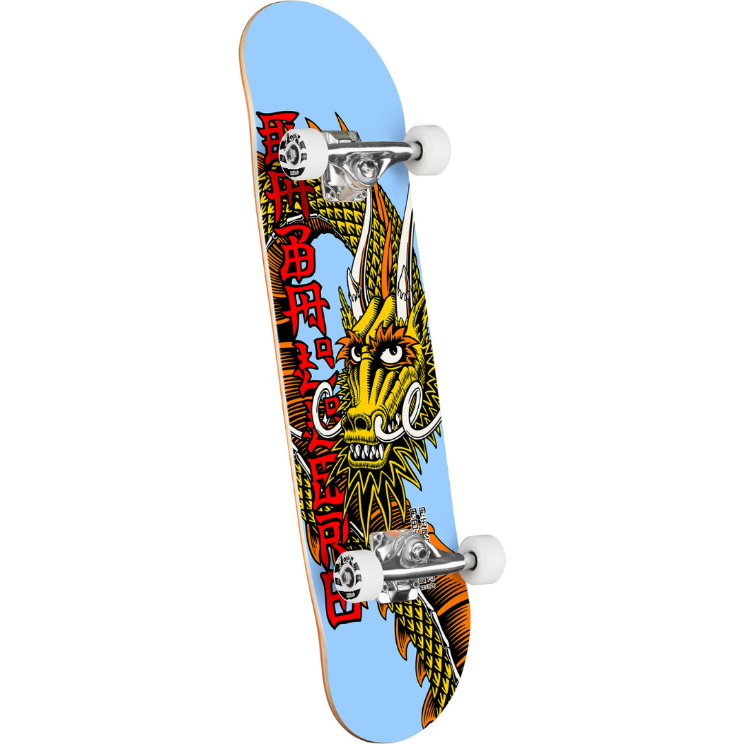 7.5" x 28.65" Powell Peralta Cab Ban This Birch Complete Skateboard - Light Blue