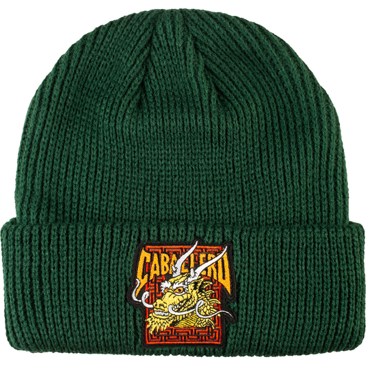 Powell Peralta Steve Caballero Dragon Beanie - Forest Green