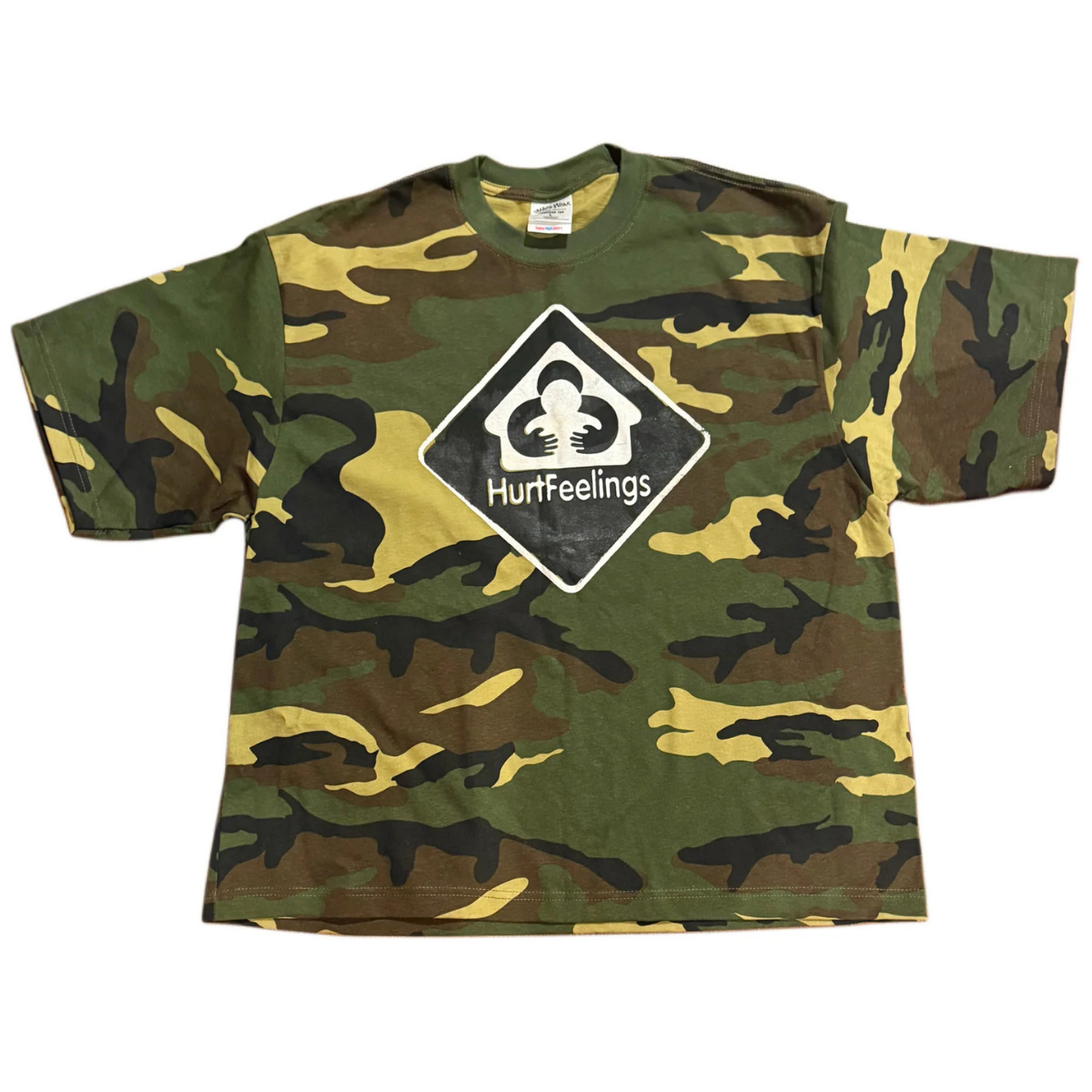 Hurt Feelings Camo Hug T-Shirt