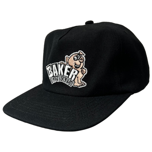 Baker Skateboards Carnitas Snapback Hat - Black
