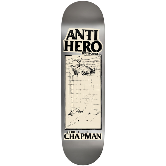 8.32" Anti-Hero Cody Chapman Art By Lance Mountain Skateboard Deck