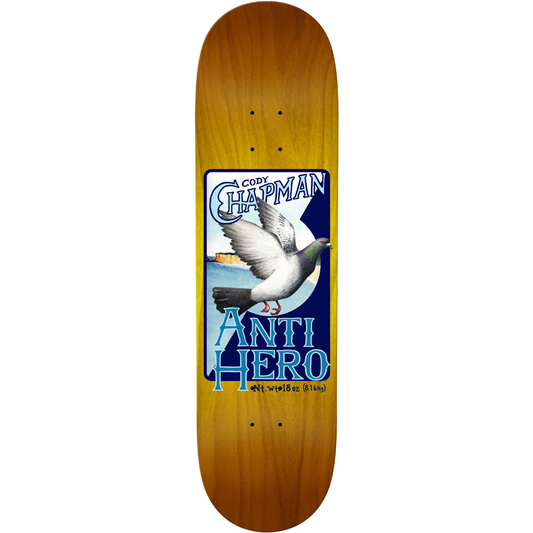 8.32" Anti-Hero Cody Chapman Homers Skateboard Deck