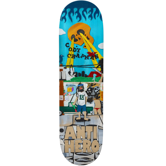 8.75" Anti-Hero Cody Chapman Kenji Goto Skateboard Deck