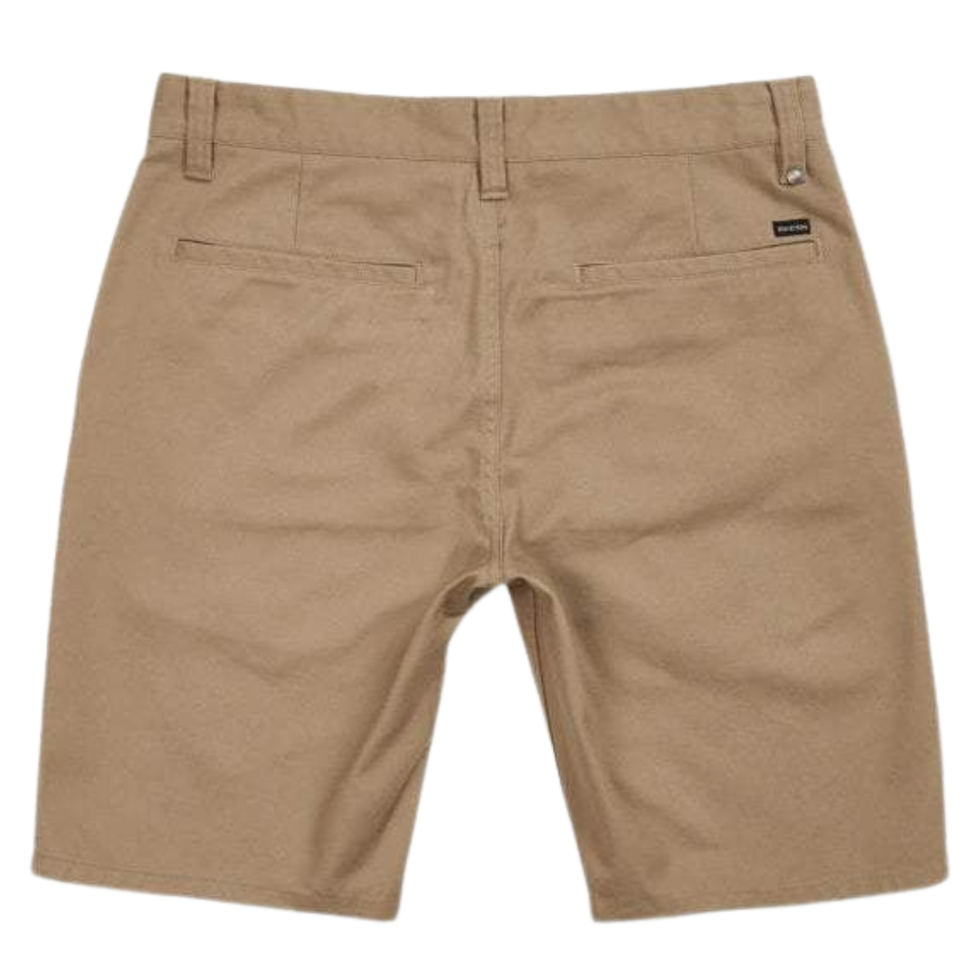 Brixton Choice Chino Shorts - Khaki