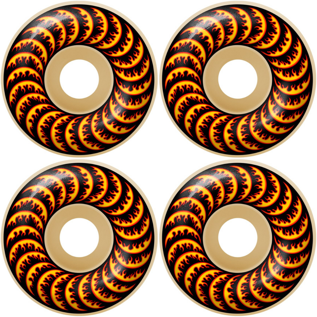 52mm Spitfire x Thrasher Formula Four F4 Flame Classic Wheels 99a