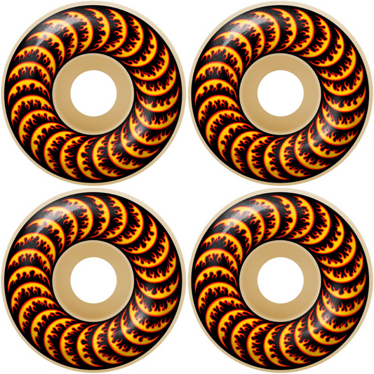 52mm Spitfire x Thrasher Formula Four F4 Flame Classic Wheels 99a