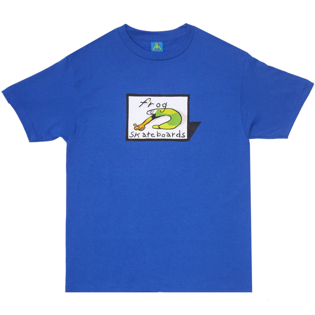 Frog Skateboards Classic Logo T-Shirt - Royal