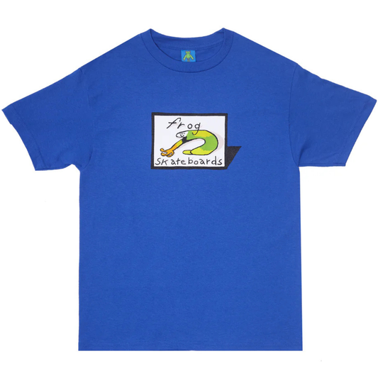 Frog Skateboards Classic Logo T-Shirt - Royal