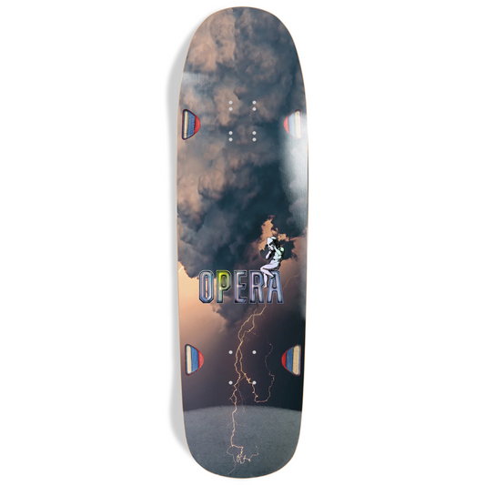 9.125" Opera Skateboards Cloudy - EX7 Deck - Holographic