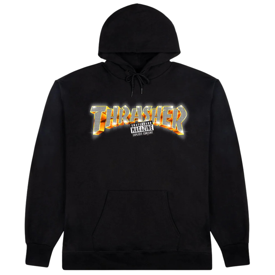 Thrasher Magazine Explicit Hoodie - Black