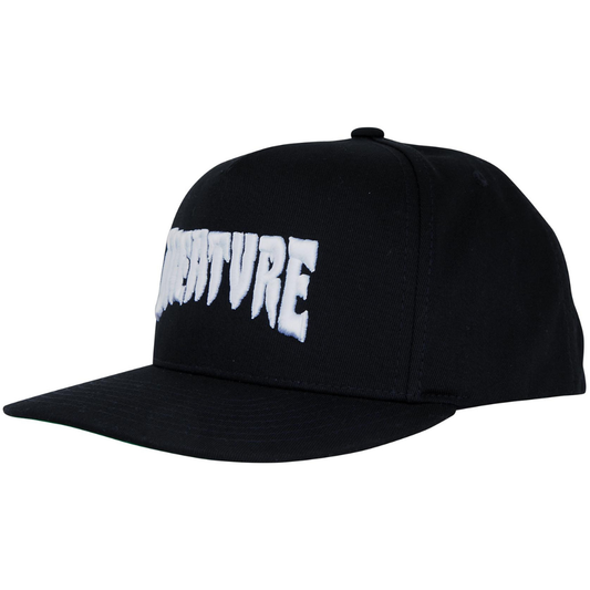 Creature Skateboards Mono Logo Snapback Hat - Black