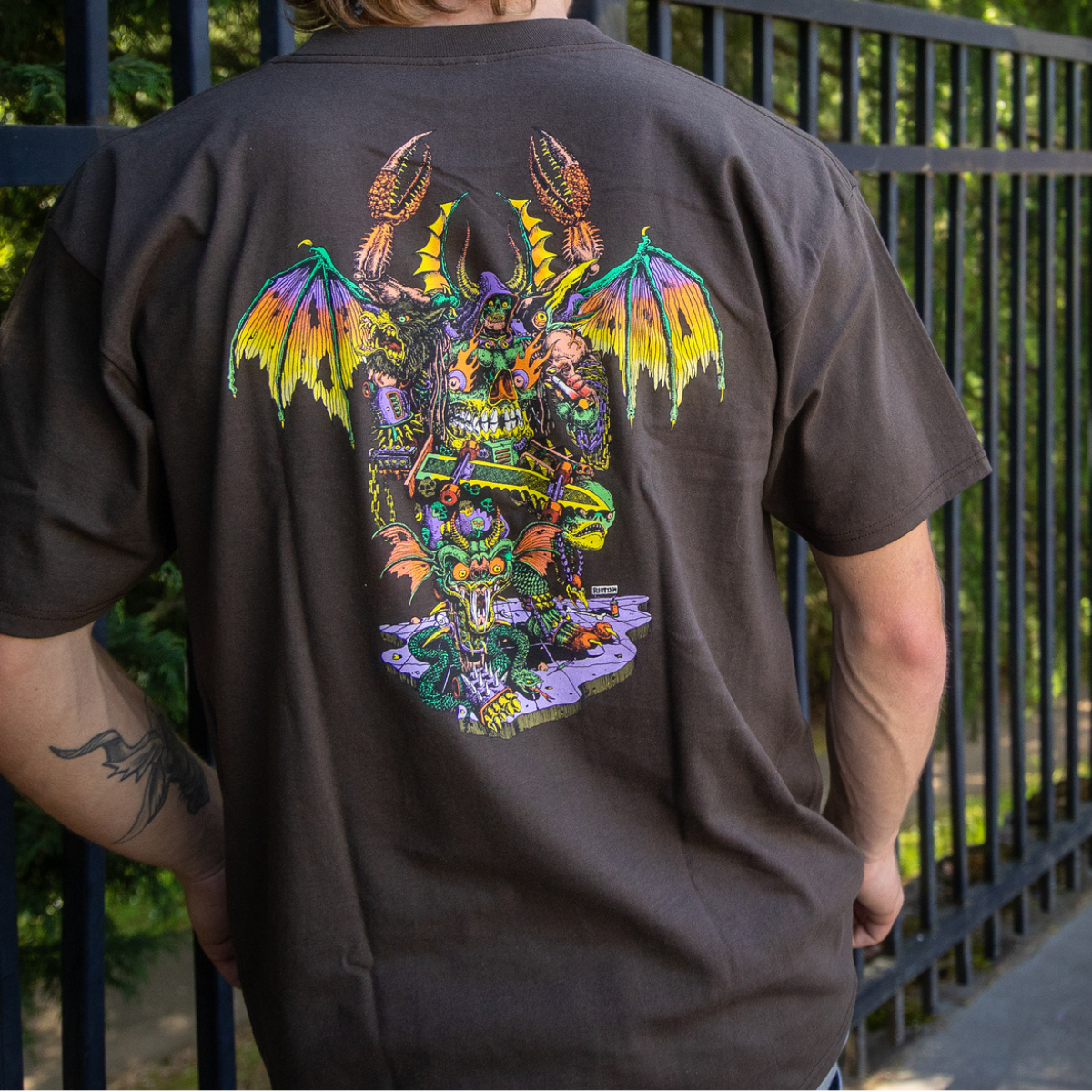 Creature Skateboards Hallucination Beast T-Shirt - Black