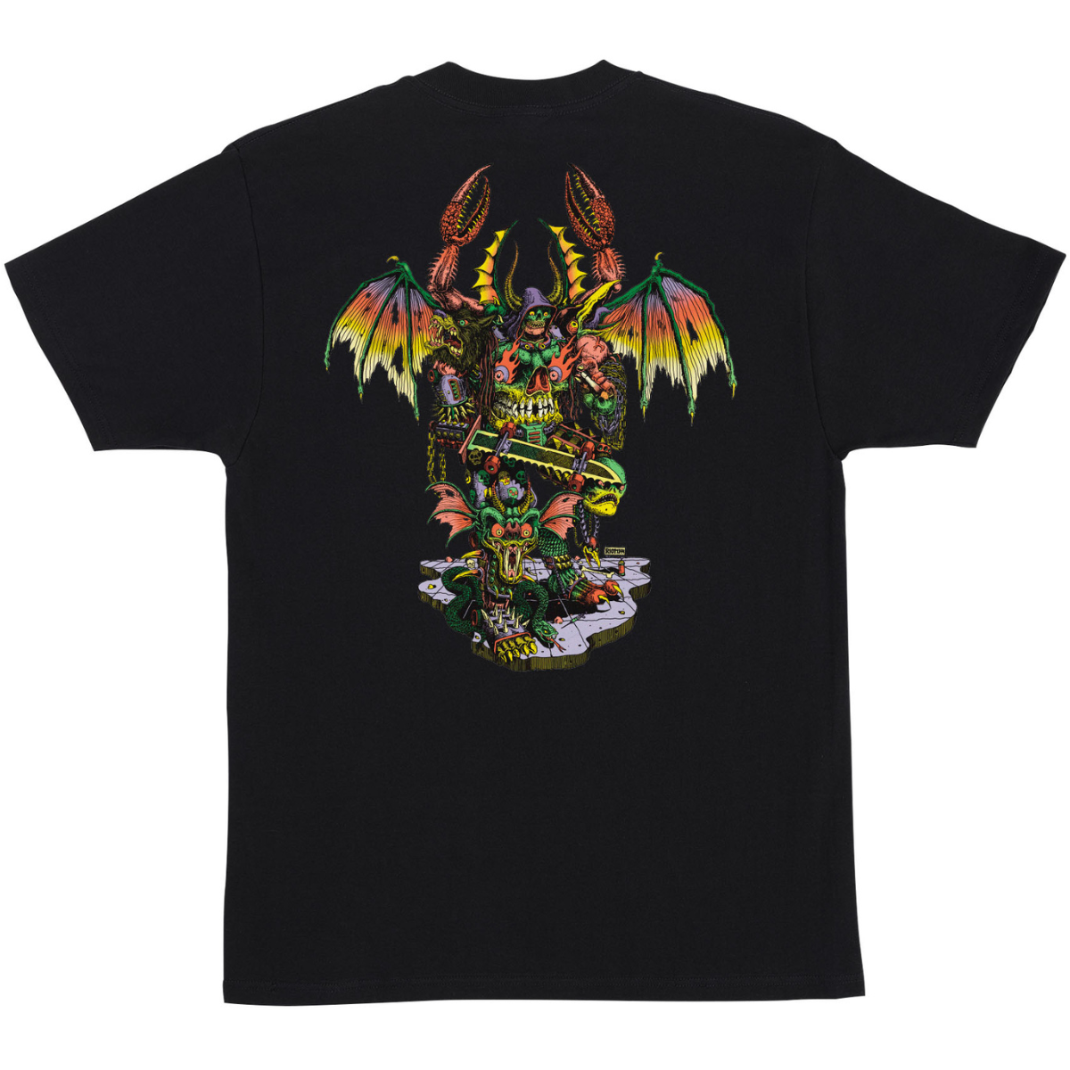 Creature Skateboards Hallucination Beast T-Shirt - Black