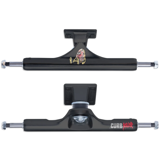 10.0" Slappy ST1 Inverted Curb Killer Matte Black Trucks