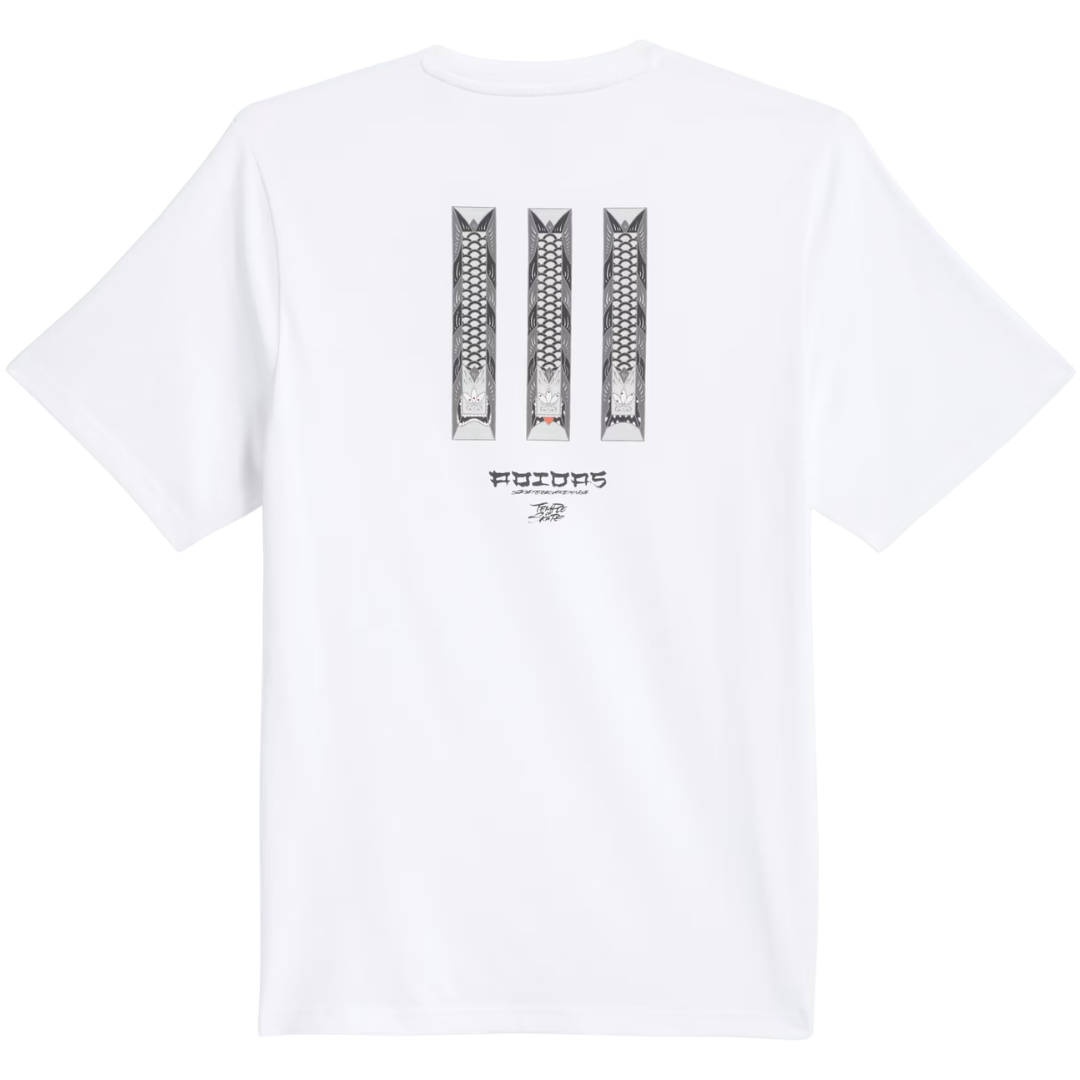 Adidas Skateboarding x Temple Of Skate Curb T-Shirt - White