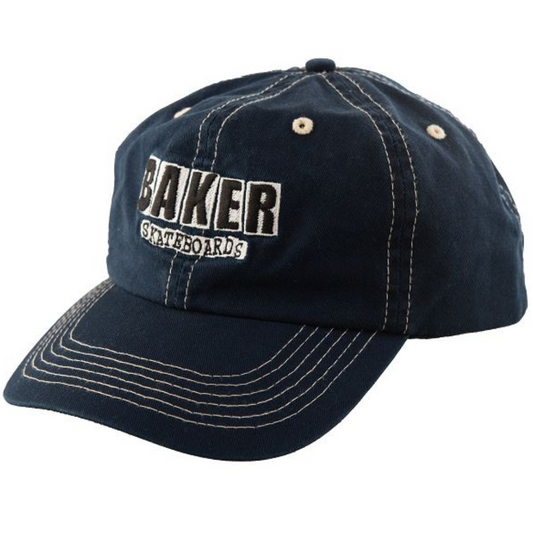 Baker Skateboards Classic Logo Dad Hat - Blue