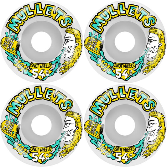 54mm Snot Wheels Dead Dave's Mullet Conical Skateboard Wheels 101a