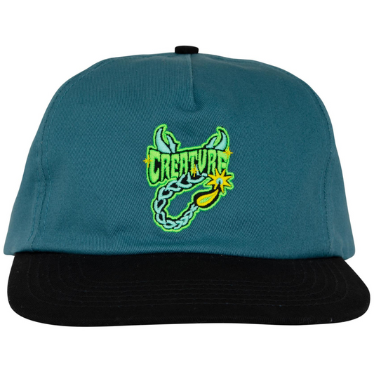 Creature Skateboards Deadly Sands Strapback Hat - Blue