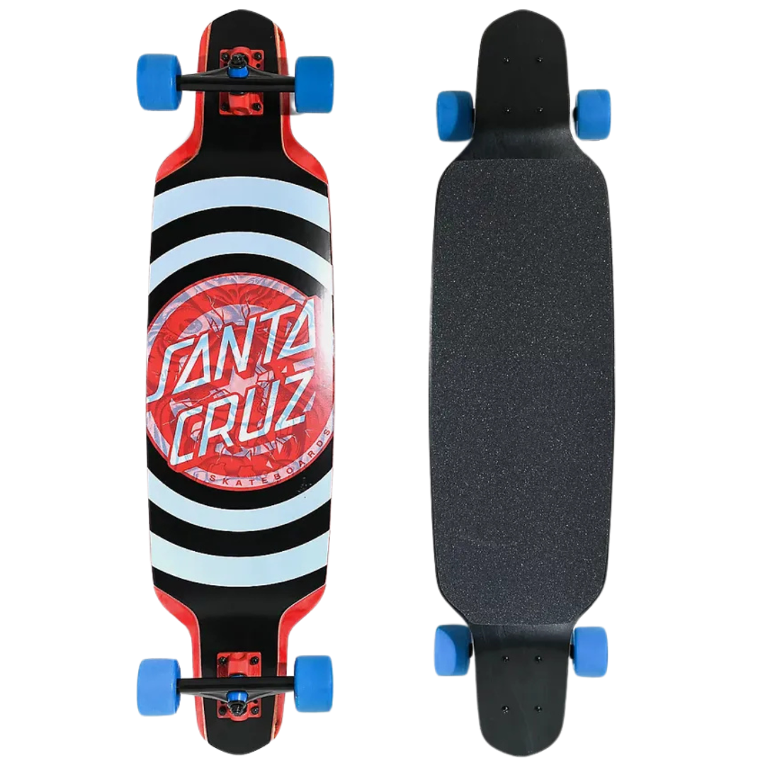 37.5" Santa Cruz Decoder Drop Through Longboard Complete Skateboard