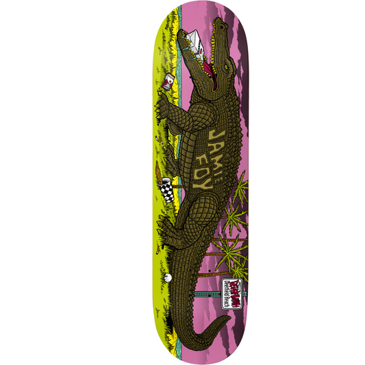 8.25" Deathwish Skateboards Jamie Foy Deerfield Mascot Skateboard Deck