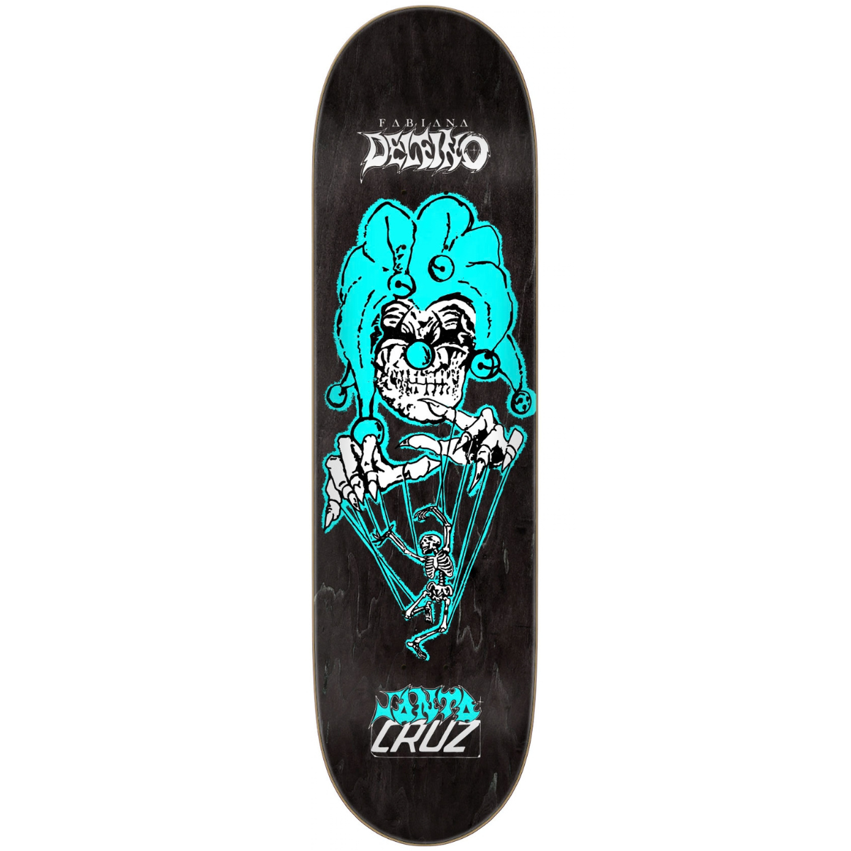 8.25" Santa Cruz Delfino Puppet Master Skateboard Deck